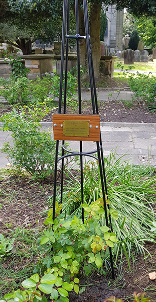 Probus Memorial in St Swithin's churchyard.